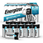 Energizer Max Plus Alkaline D Pack of 20