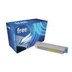 Freecolor C801Y-FRC tonercartridge 1 stuk(s) Geel