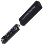 Apricorn ASK3-NXC-8GB USB-sticka USB Type-C 3.2 Gen 1 (3.1 Gen 1) Svart