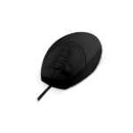 Ceratech Accuratus Black AccuMed Value Mouse - USB Sealed Washable IP68 Medical / Clinical Mouse. .