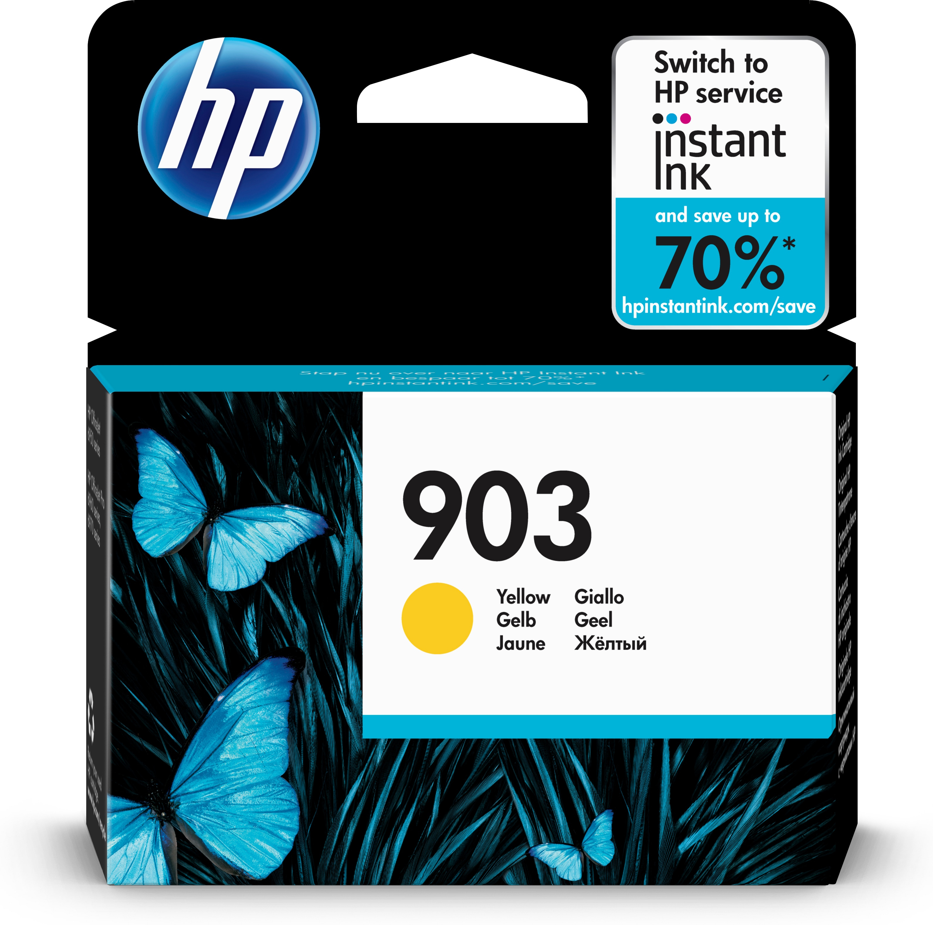 Image of HP T6L95AE/903 Ink cartridge yellow, 315 pages 4ml for HP...