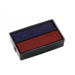 Colop E/10/2 Replacement Stamp Pad Fits S160/S160/L Blue/Red (Pack 2)