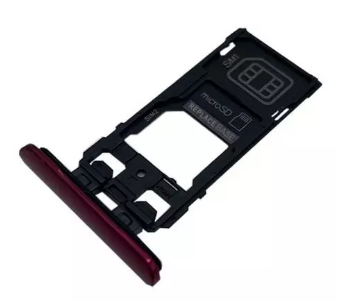 ReplaceBase RBSKU16193 mobile phone spare part Sim card holder Purple, Black