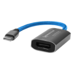 Kondor Blue KB-HDMI-USBC-CC video cable adapter HDMI Type A (Standard) USB Type-C Black, Blue
