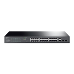 TP-Link TL-SG1428PE network switch Managed Gigabit Ethernet (10/100/1000) Power over Ethernet (PoE) 1U Black