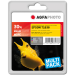 AgfaPhoto APET163SETD inktcartridge 1 stuk(s) Zwart, Cyaan, Magenta, Geel