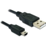 DeLOCK 82311 USB cable 3 m USB 2.0 USB A Mini-USB B Black
