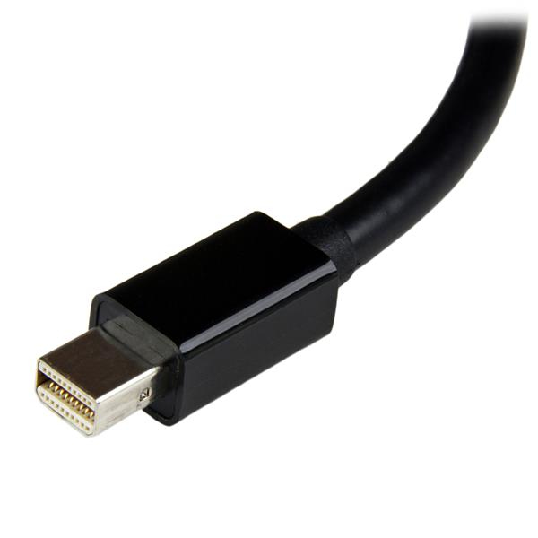 StarTech.com Mini DisplayPort to DVI Video Adapter Converter - Black Mini DP to DVI - 1920x1200
