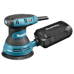 Makita BO5031/2 portable sander Random orbital sander 12000 RPM Black, Turquoise 300 W