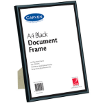 CARVEN QFWDBLKA4 DOCUMENT FRAME A4 BLACK