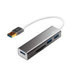 LogiLink UA0306 notebook dock/port replicator USB 3.2 Gen 1 (3.1 Gen 1) Type-A Silver, White
