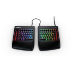 Kinesis Freestyle Edge RGB keyboard Gaming USB QWERTY Black