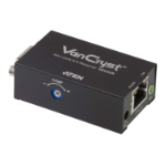ATEN VE022R AV extender AV receiver Black