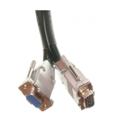 Mercodan Black 15M Hd D-Sub Vga Cable Vga (D-Sub)
