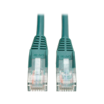 Tripp Lite N001-003-GN Cat5e 350 MHz Snagless Molded (UTP) Ethernet Cable (RJ45 M/M), PoE - Green, 3 ft. (0.91 m)