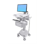 Ergotron StyleView White Flat panel Multimedia cart