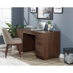 Teknik Elstree Home Office Double Pedestal Executive Desk Spiced Mahogany - 5426918 DD