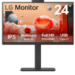LG Refurbished LG 24BA850-B 24" IPS Full HD 100Hz Height Adjustable Webcam Monitor