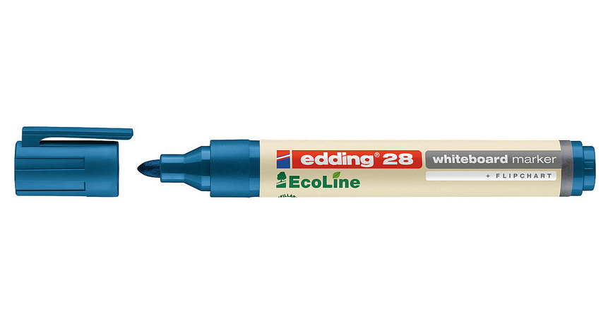 Photos - Felt Tip Pen Edding 28 marker 1 pc(s) Blue 4-28003 