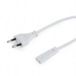 Gembird PC-184/2-W power cable White 1.8 m Power plug type C C8 coupler