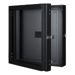 Lanview RWMD12UBL rack cabinet 12U Black