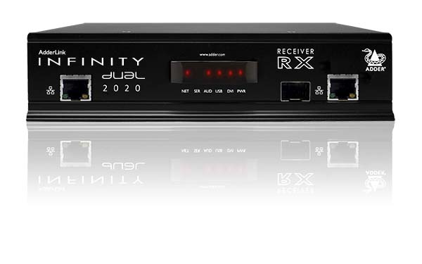 ADDER ALIF2020R AV extender AV receiver Black