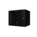 Lanview RUM09U40MNBL rack cabinet 9U Wall mounted rack Black