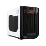 Acer DC.Z3XEE.001 computer case Desktop Black, White