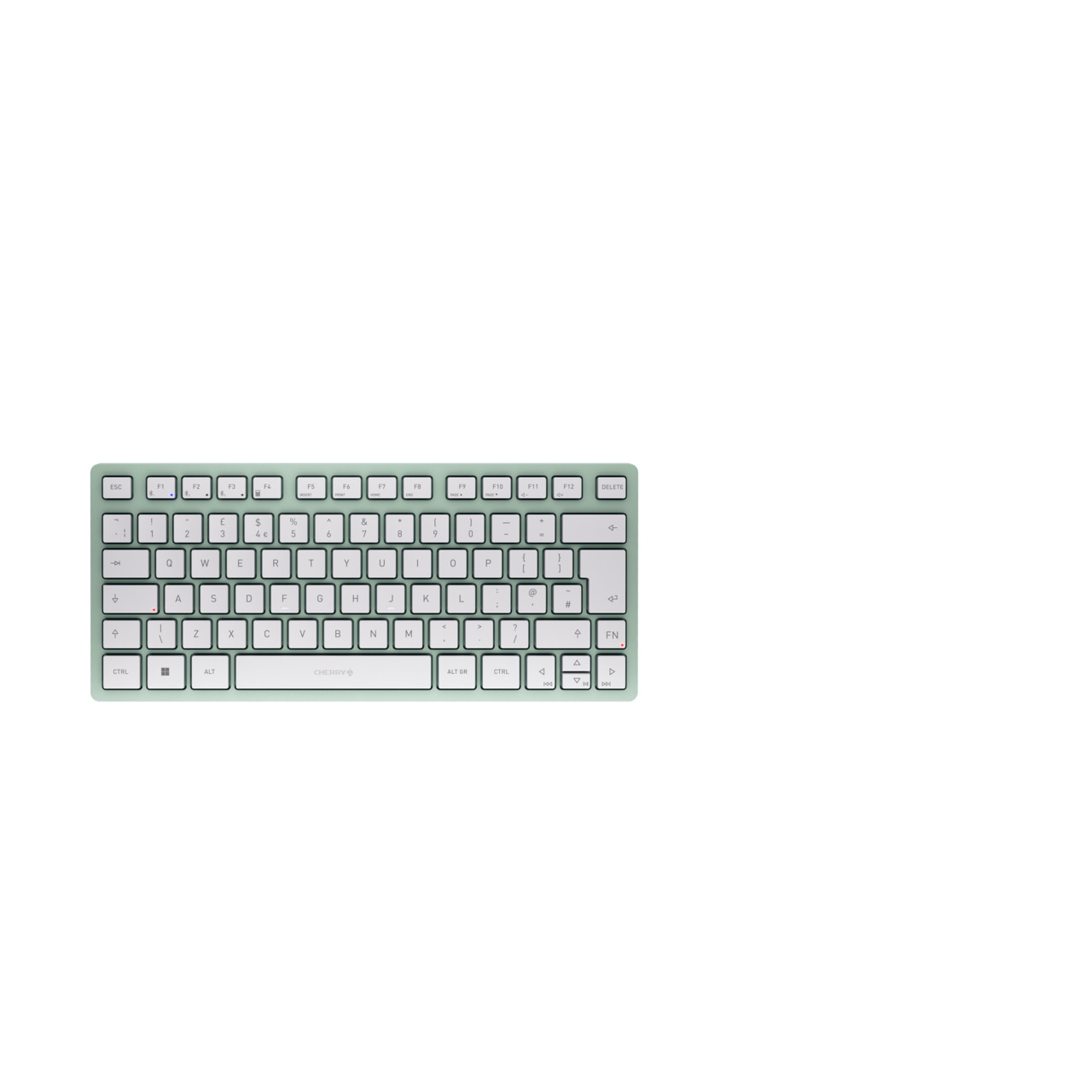 CHERRY KW 7100 MINI BT keyboard Bluetooth QWERTY UK English Mint colour