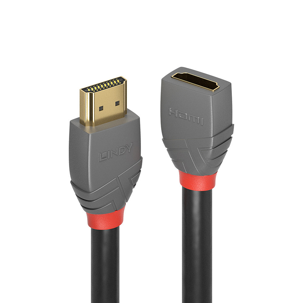 Image of Lindy 1m HDMI 2.0 Extension, Anthra Line