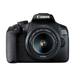 Canon EOS 2000D BK 18-55 IS II EU26 SLR Camera Kit 24.1 MP CMOS 6000 x 4000 pixels Black