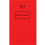 Silvine MEMO BOOK 159X95MM RED PK24