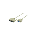 Advantech BB-232CAM3 serial cable White 35.4" (0.9 m) DB-25 DB-9