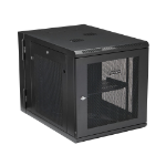 StarTech.com Armoire Réseau Murale à 4 Montants 12U avec Étagère 1U, Armoire Serveur Murale 19" à Charnières pour Équipement IT/AV/Électronique/Ordinateur, Armoire Rack Ventilée Flexible