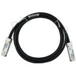 BlueOptics JH698A-BL InfiniBand en Glasvezelkabel 3 m QSFP Zwart, Zilver