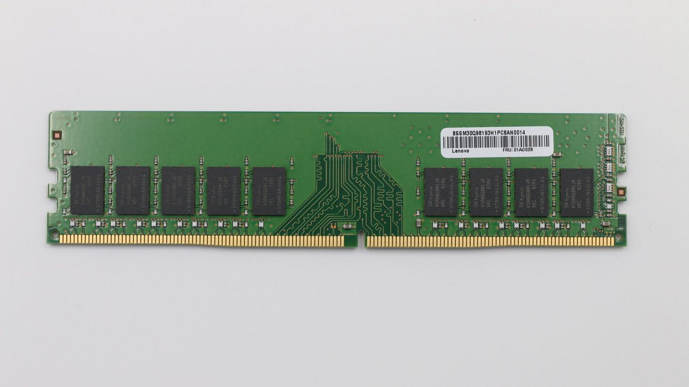 Image of Lenovo Memory 8GB DDR4 2666MHz ECC UDIMM - Approx 1-3 working day...