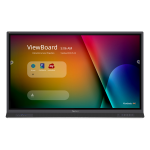 Viewsonic IFP6552-1B Signage Display Interactive flat panel 165.1 cm (65") Wi-Fi 350 cd/m² 4K Ultra HD Black Touchscreen Built-in processor Android 9