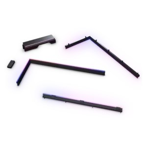 PHS Phanteks NV5 Premium DRGB Kit + Power Hub, 3x for outer frame, 1x motherboard cable cover - black