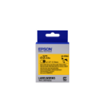 Epson C53S654905/LK-4YBA3 Heat Shrink Tubes black on yellow 3mm x 2,5m for Epson LabelWorks 6-12mm/18mm/24mm