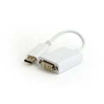 Gembird A-DPM-DVIF-03-W video kabel adapter 0,1 m DisplayPort DVI Zwart