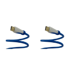 Blustream HDMISS-2 HDMI cable 2 m HDMI Type A (Standard) Blue, Grey