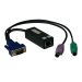 Tripp Lite B078-101-PS2 KVM cable Black, Blue, Green, Violet