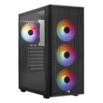 Aerocool Designer Midi Tower Zwart