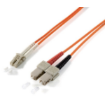 Equip LC/SÐ¡ 62.5/125Î¼m 1.0m fibre optic cable 1 m SC OM1 Orange
