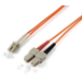 Equip LC/SÐ¡ 62.5/125Î¼m 1.0m InfiniBand/fibre optic cable 1 m SC Orange