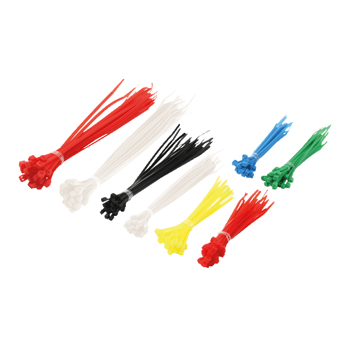 Image of LogiLink KAB0018 cable tie Nylon Black, Blue, Green, Red, Yellow