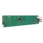 AJA OG-FIDO-2R 2-Channel Single Mode LC Fiber to 3G-SDI Receiver, DashBoard Support