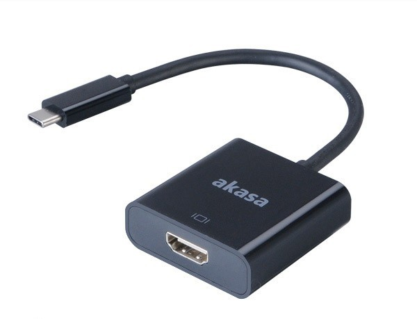 AK-CBCA04-15BK AKASA USB 3.1 C to HDMI -  Type C to HDMI converter