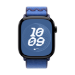 Apple MGD64ZM/A smart wearable accessory Band Blue Nylon, Recycled polyester, Spandex