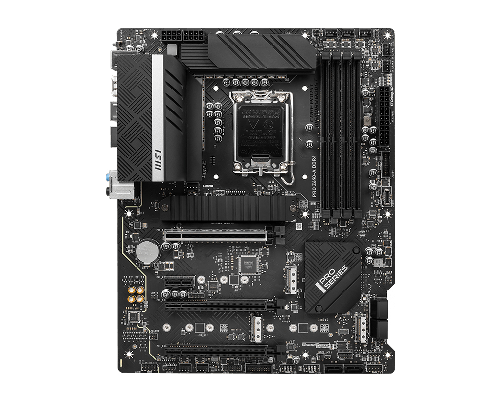 Image of MSI PRO Z690-P DDR4 motherboard Intel Z690 LGA 1700 ATX